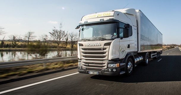  1 196 km d’autonomie pour le Scania GNL