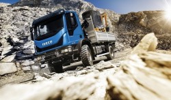 Iveco a présenté son nouvel Eurocargo 4x4 à Bauma 2016