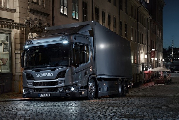 Le Scania L 320 hybride : 