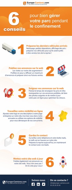 6 conseils pour bien gérer votre parc pendant le confinement
