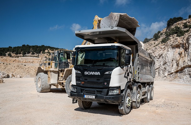 G 540 : le nouveau camion de chantier signé Scania