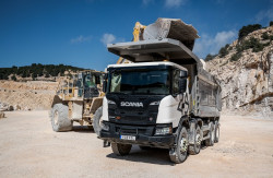 G 540 : le nouveau camion de chantier signé Scania