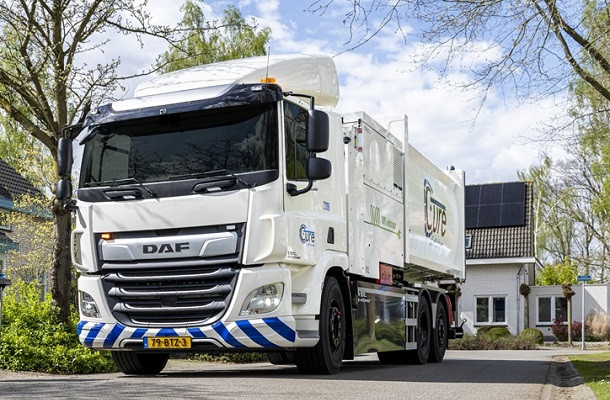Commande DAF&nbsp;: des camions bennes à ordures ménagères CF&nbsp;Electric