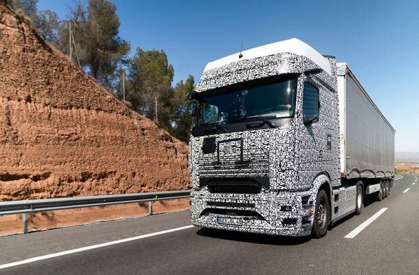 L'eActros 600 testé en Espagne