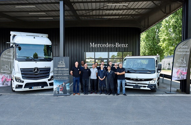 Daimler Trucks ouvre un atelier à Gonesse