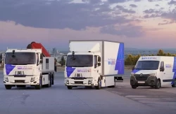 La gamme E-Tech de Renault Trucks exposée à Solutrans