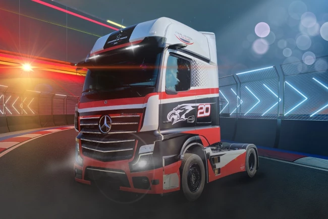 Mercedes signe la série spéciale «&nbsp;Actros L Final Edition by Téo Calvet&nbsp;»