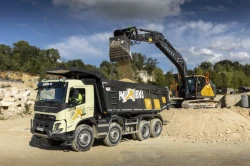 Volvo dévoile son camion tombereau FMX 8x6 40T