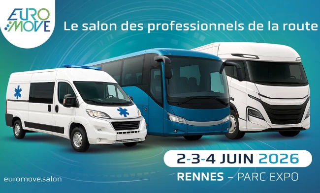 Euromove 2026&nbsp;: un nouveau salon pour fédérer les métiers de la route à Rennes